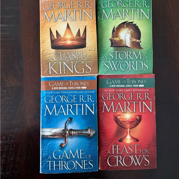 Game Of Thrones George R.R. Martin 4 Book Set - Picture 2 of 7